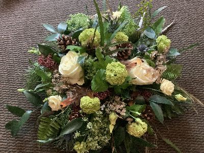 Rustic woodland posy