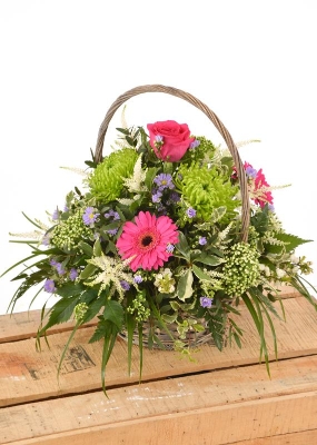 Cottage garden basket